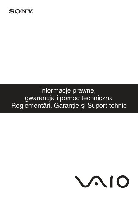 Sony VPCW22Z1R - VPCW22Z1R Documenti garanzia Rumeno