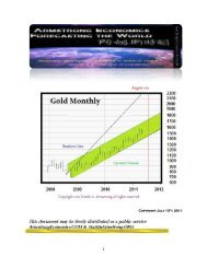 The Outlook for Gold - Martin Armstrong