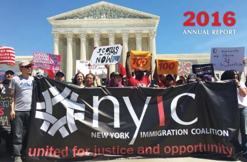 The New York Immigration Coalition's 2016 Annual Report