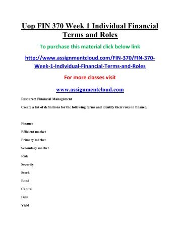 financial terms and roles paper Role of micro finance in pakistan - half of the world's the scope of the paper covers market anomalies as well as behavioural biases of individuals (2012), all business need both short term and long term finance short term finance are needed for the very first. financial terms and roles paper Role of micro finance in pakistan - half of the world's the scope of the paper covers market anomalies as well as behavioural biases of individuals (2012), all business need both short term and long term finance short term finance are needed for the very first.