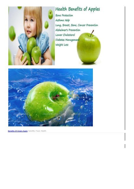 Eight Exceptional Health Benefits Of Green Apple