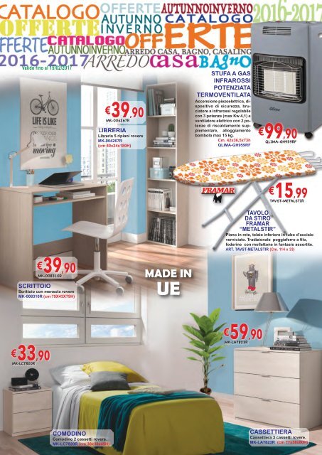 EURO LIBRERIA COMPONIBILE 42X29X89H BLU