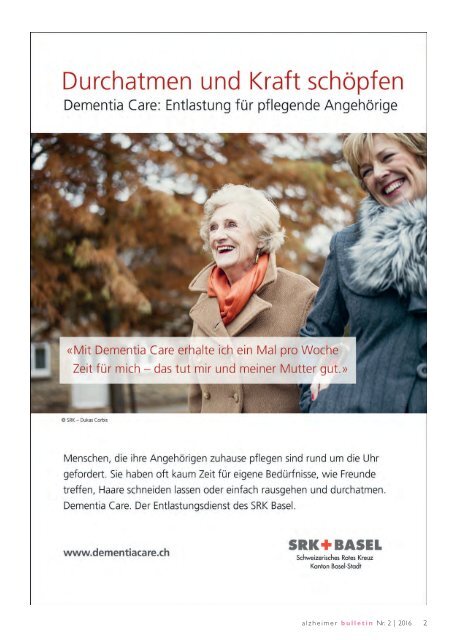 Im ewigen Fluss – Alzheimer-Bulletin 2/2016