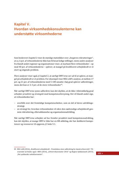 Rapport om kvalificeret arbejdskraft