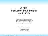 Instruction Set Simulator for RISC-V