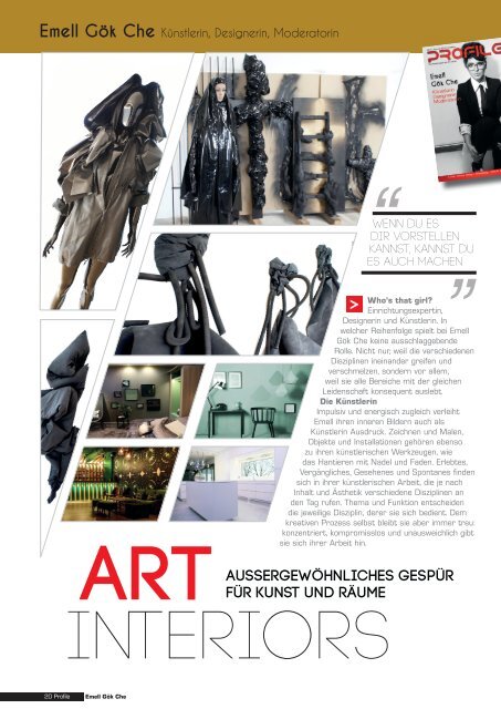 Profile Nr. 9 - Kunst und Kulturmagazin