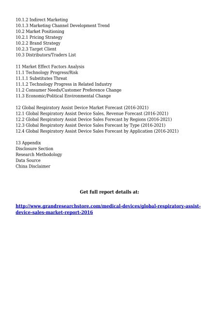 Global Respiratory Assist Device Sales Market Report 2016