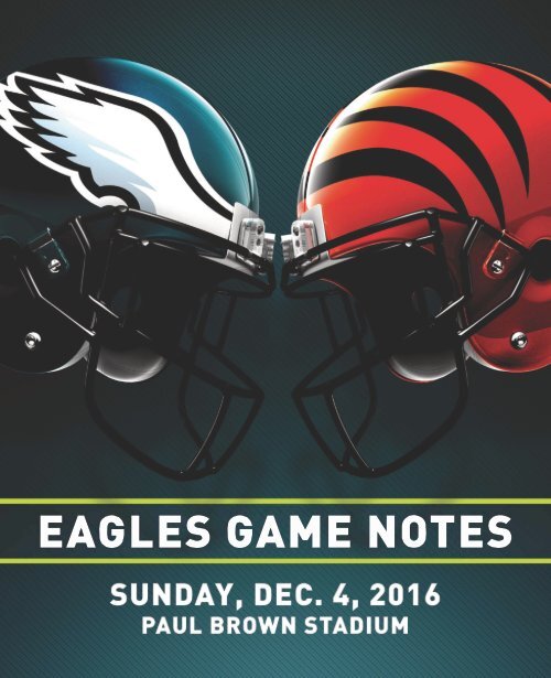 EAGLES GAME NOTES