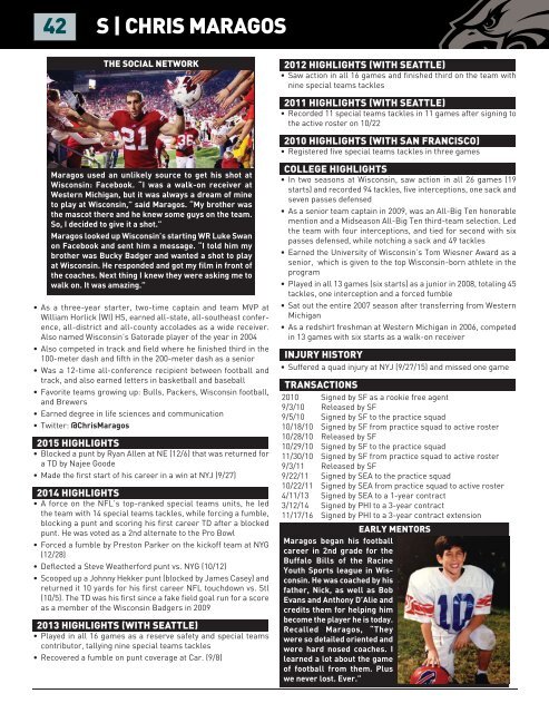 EAGLES GAME NOTES
