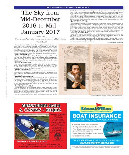 Caribbean Compass Yachting Magazine December 2016