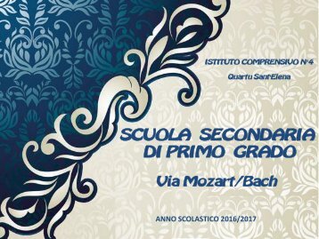 LE CLASSI DI VIA BACH 2016 2017