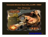 Commando Adventure 2016 v1.2 APK + CHEAT FREE DOWNLOAD