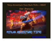 Ninja Adventure Time Dark Path_v4_APK + CHEAT FREE DOWNLOAD