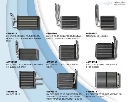 CATALOGO PANAL CALEFACTOR 2016