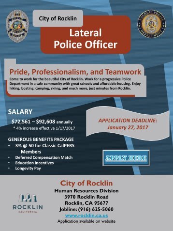 Lateral Police Officer