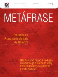 Revista ABRATES - DEZEMBRO 2016 - 2ª Edição