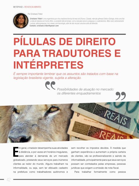 Revista ABRATES - DEZEMBRO 2016 - 2ª Edição