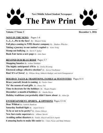 The Paw Print