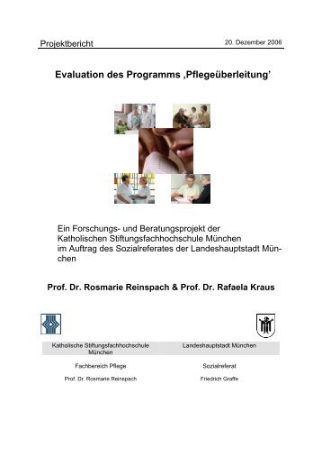 Pflegeüberleitung - Katholische Stiftungsfachhochschule (KSFH)