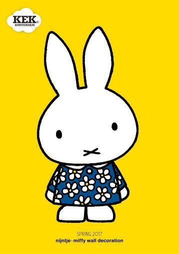 KEK Amsterdam - Nijntje Miffy Wall Decoration - Spring 2017