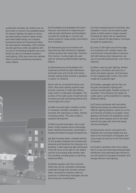 licht.wissen  No. 16 “City Marketing with Light“