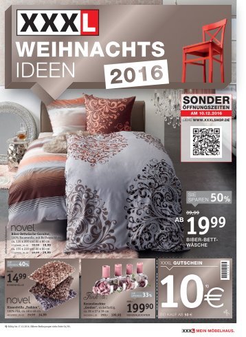 XXXL WEIHNACHTSIDEEN 2015 KW49