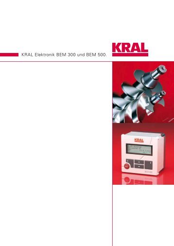 KRAL Elektronik BEM 300 und BEM 500.