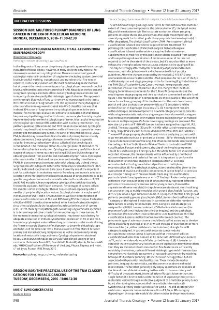 Journal Thoracic Oncology