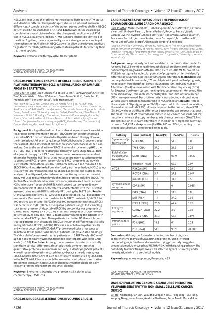 Journal Thoracic Oncology