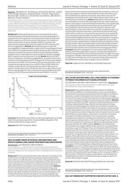 Journal Thoracic Oncology