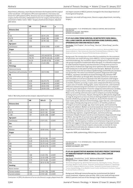 Journal Thoracic Oncology