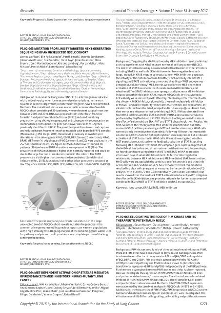 Journal Thoracic Oncology