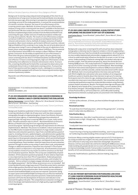 Journal Thoracic Oncology