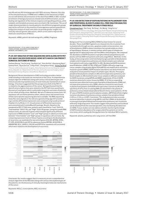 Journal Thoracic Oncology