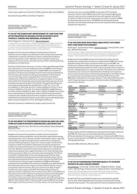 Journal Thoracic Oncology