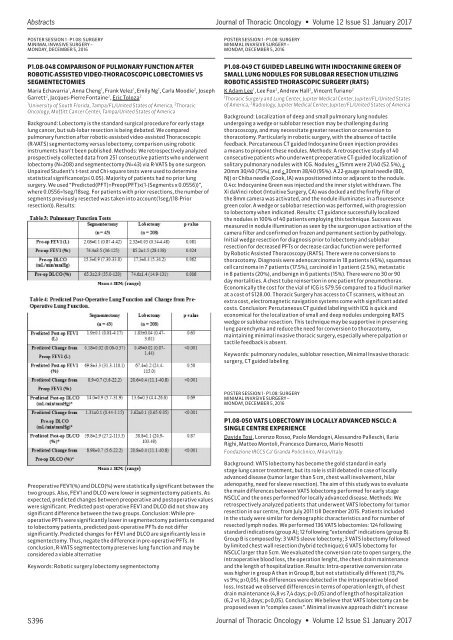 Journal Thoracic Oncology