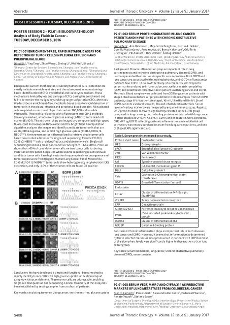 Journal Thoracic Oncology