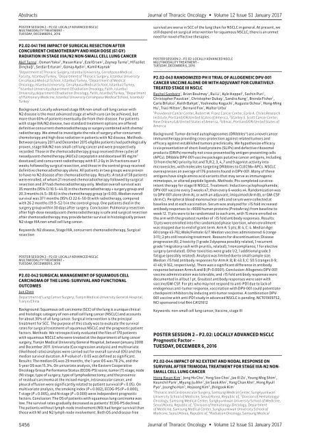 Journal Thoracic Oncology