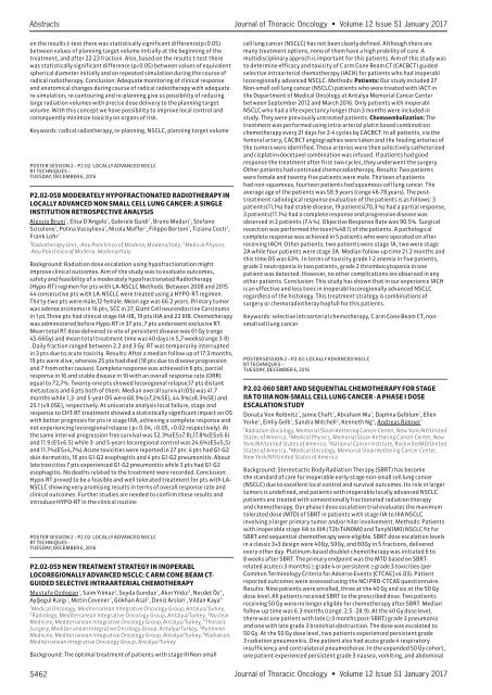 Journal Thoracic Oncology