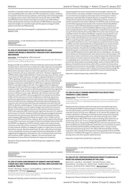 Journal Thoracic Oncology