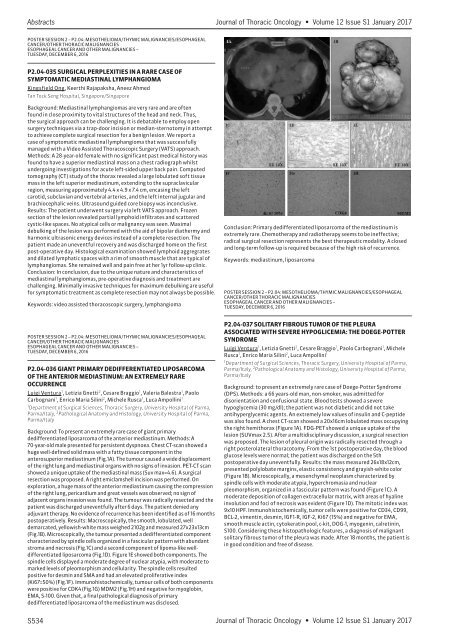 Journal Thoracic Oncology