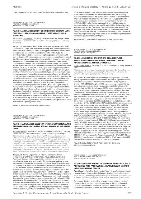 Journal Thoracic Oncology