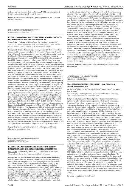 Journal Thoracic Oncology