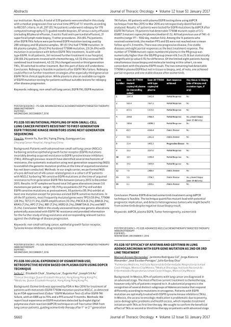 Journal Thoracic Oncology