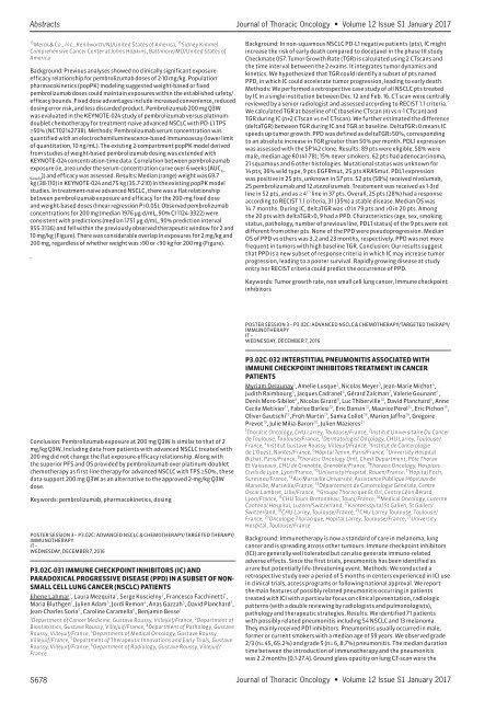 Journal Thoracic Oncology