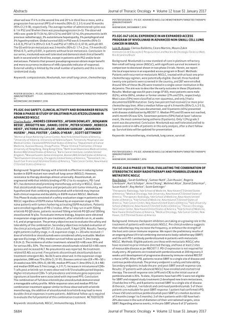 Journal Thoracic Oncology