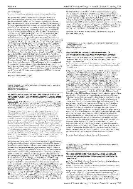 Journal Thoracic Oncology