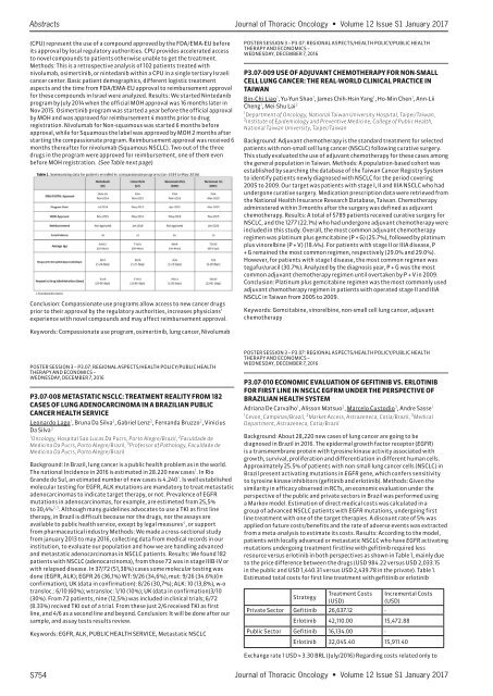 Journal Thoracic Oncology