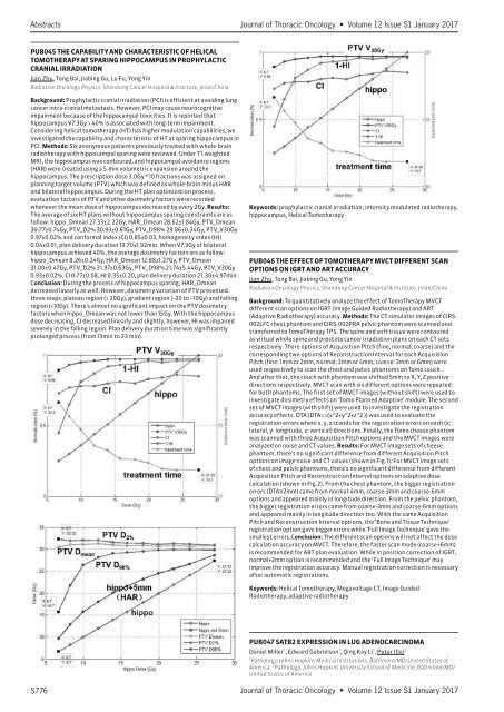 Journal Thoracic Oncology