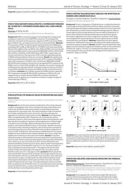 Journal Thoracic Oncology